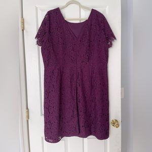 Loft Lacy Cocktail Dress